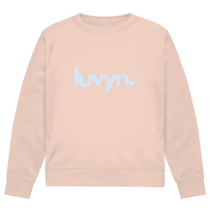 Herren Premium Bio Sweatshirt LUVYN BLUE