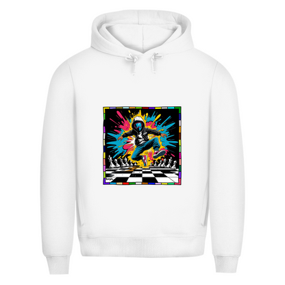 Herren Premium Bio Hoodie Chess Splash