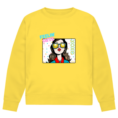 Herren Premium Bio Sweatshirt Feelin´Cute