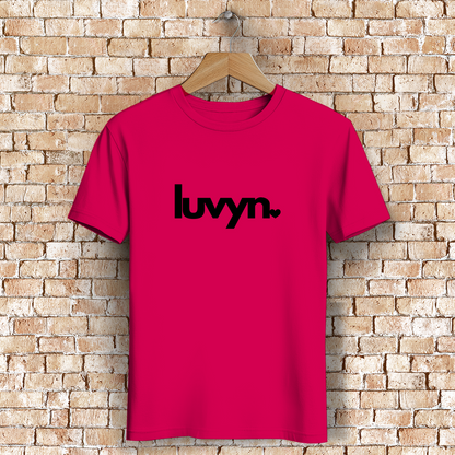 Herren Premium Bio T-Shirt LUVYN BLACK