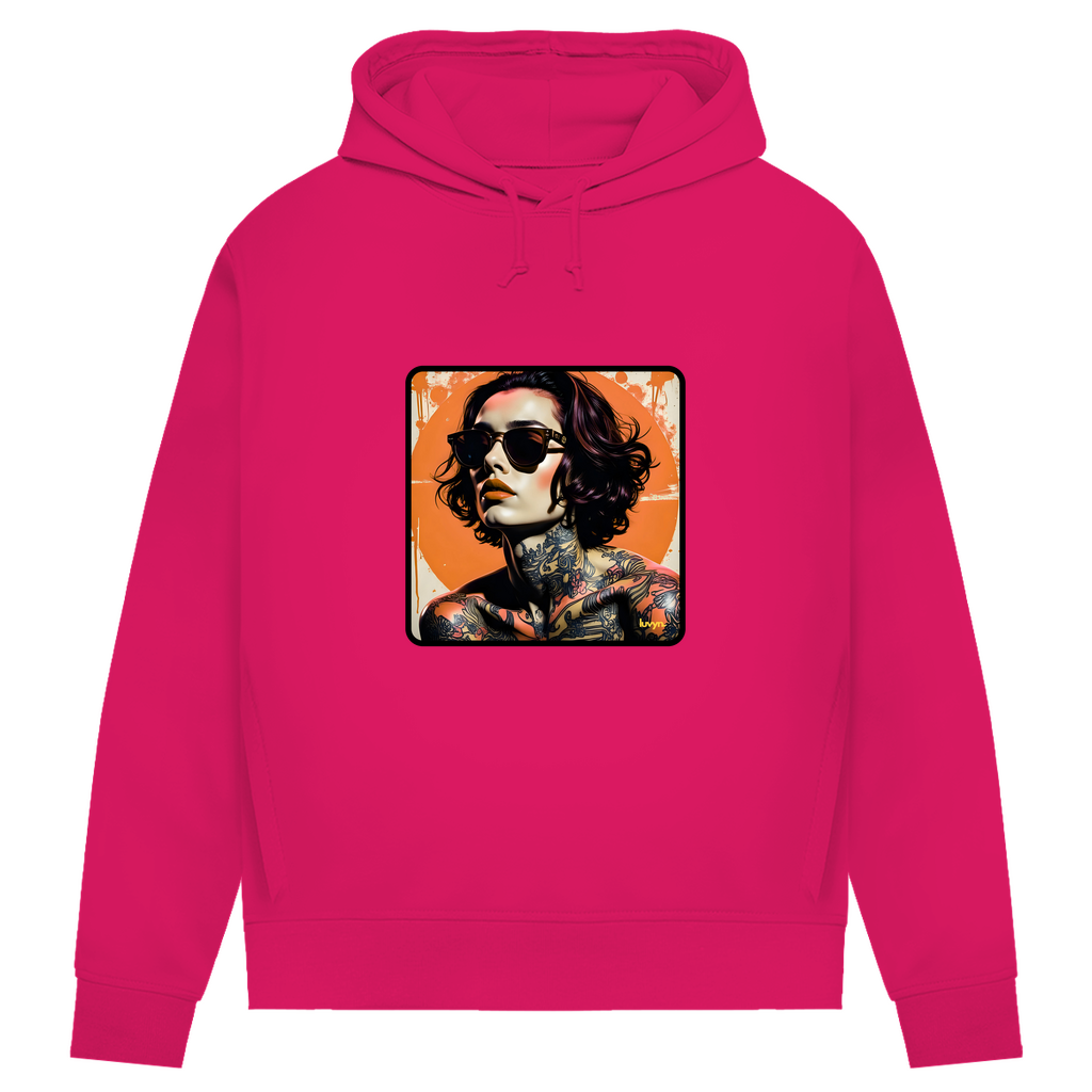 Damen Premium Bio Hoodie Inkfluence