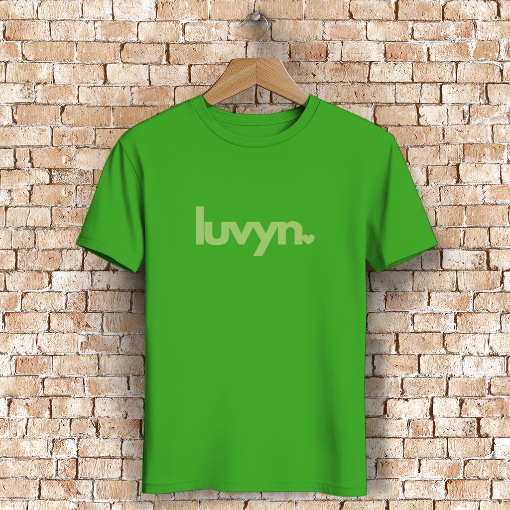 Herren Premium Bio T-Shirt LUVYN LIME