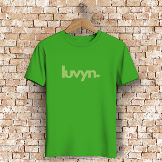Herren Premium Bio T-Shirt LUVYN LIME