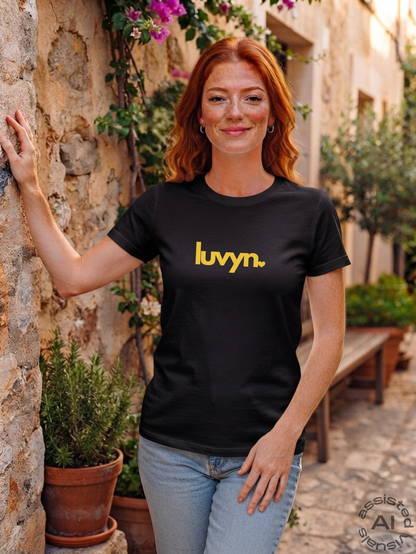 Damen Premium Bio T-Shirt LUVYN DAISY