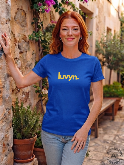 Damen Premium Bio T-Shirt LUVYN DAISY