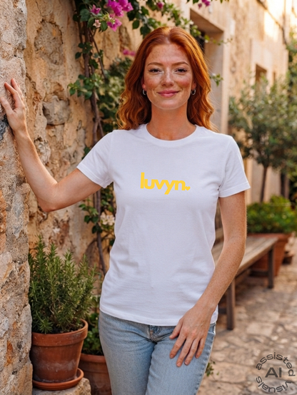 Damen Premium Bio T-Shirt LUVYN DAISY