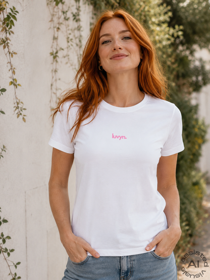 Damen Premium Bio T-Shirt LUVYN PINK 26
