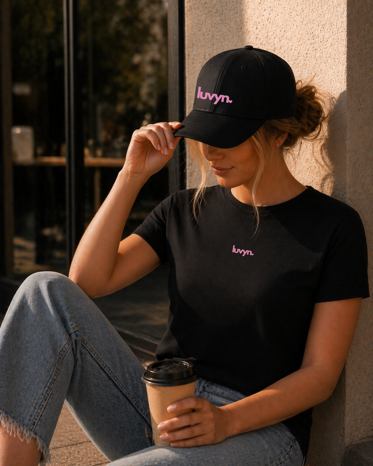 Damen Premium Bio T-Shirt LUVYN PINK 26