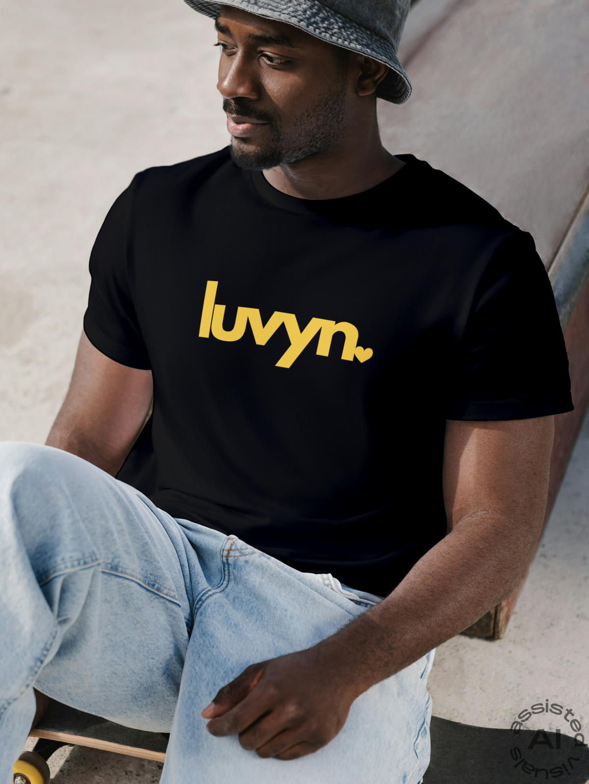 Herren Premium Bio T-Shirt LUVYN DAISY