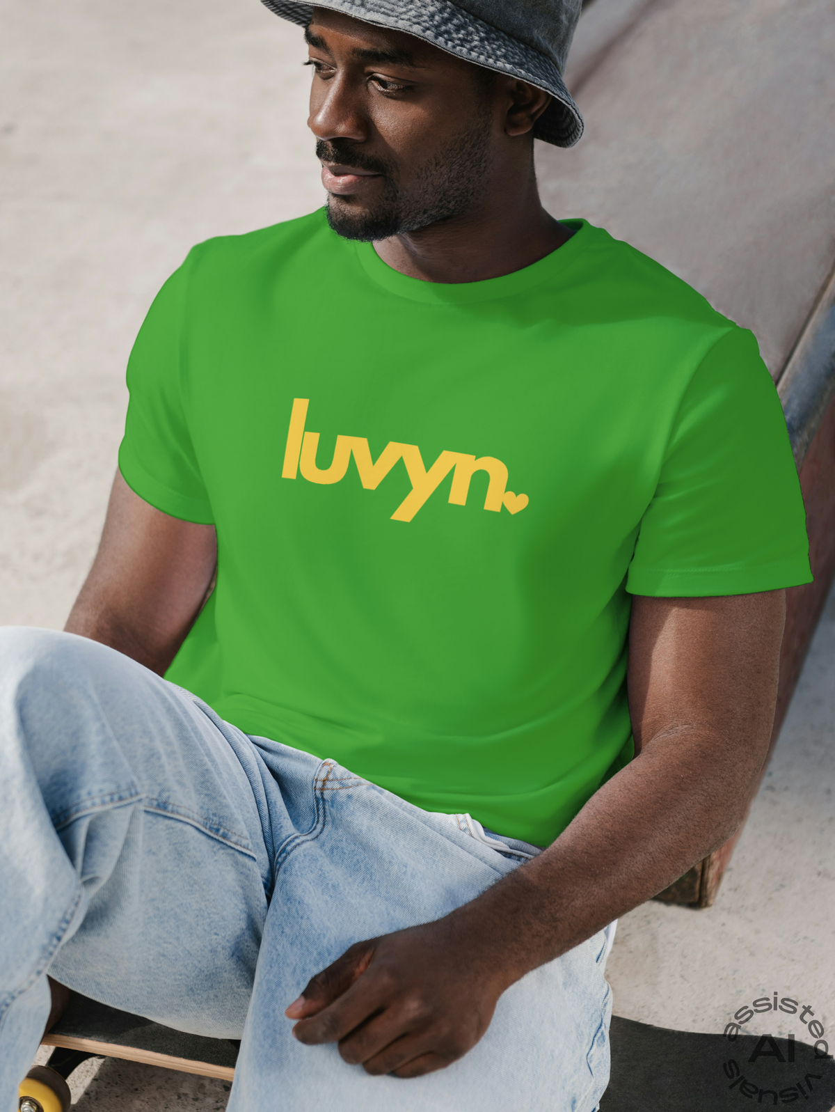 Herren Premium Bio T-Shirt LUVYN DAISY