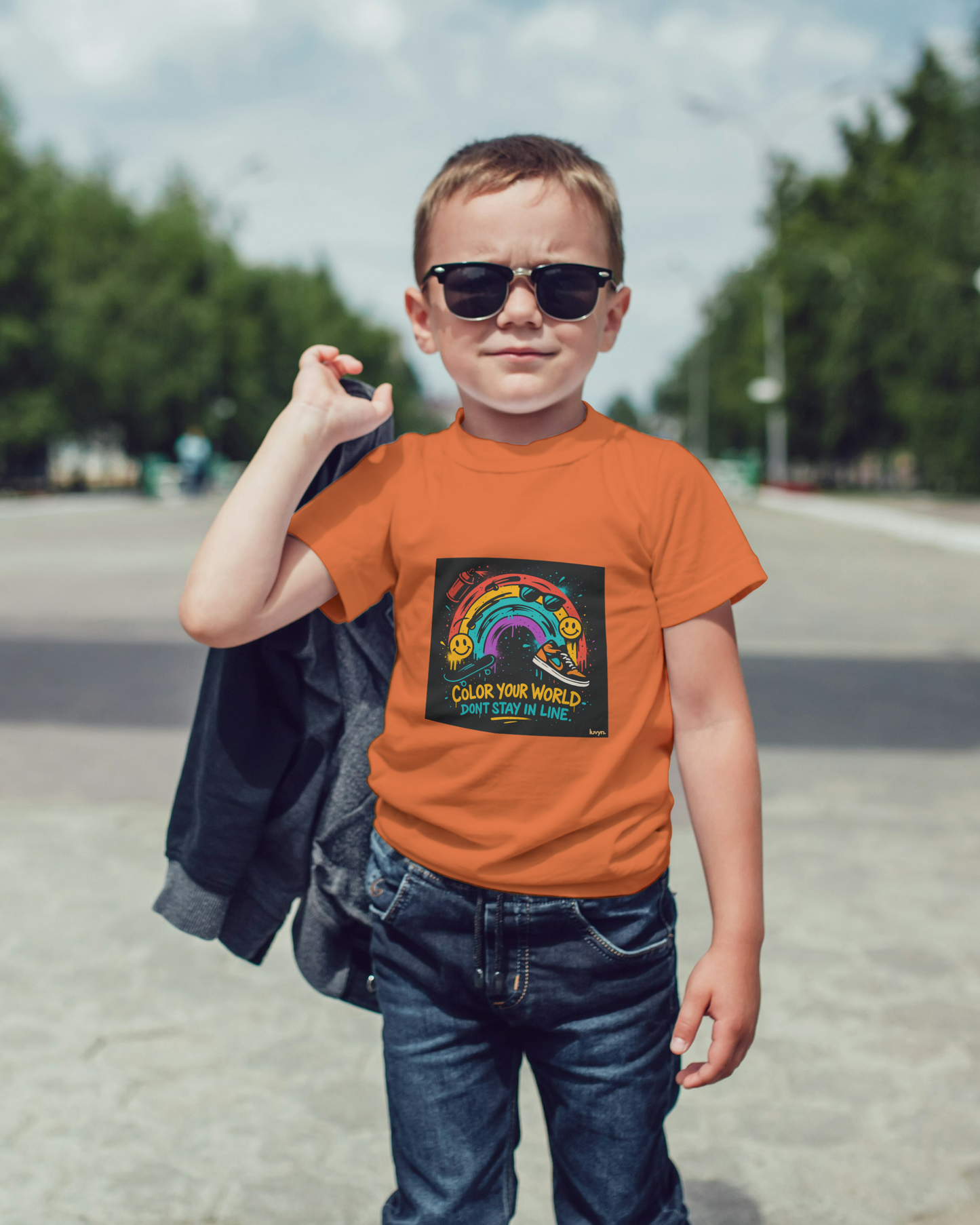 Kids Premium Bio T-Shirt Color Your World
