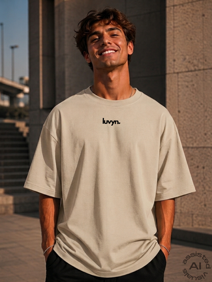 Oversize Premium T-Shirt LUVYN BLACK