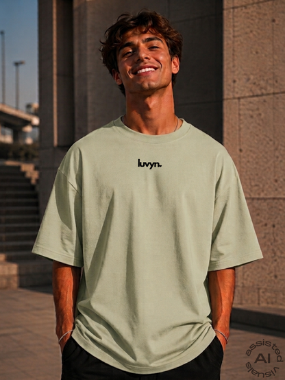 Oversize Premium T-Shirt LUVYN BLACK