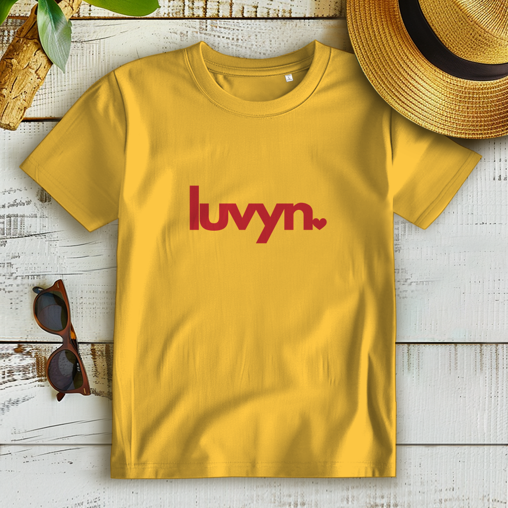 Damen Premium Bio T-Shirt LUVYN RED