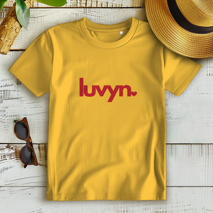 Damen Premium Bio T-Shirt LUVYN RED