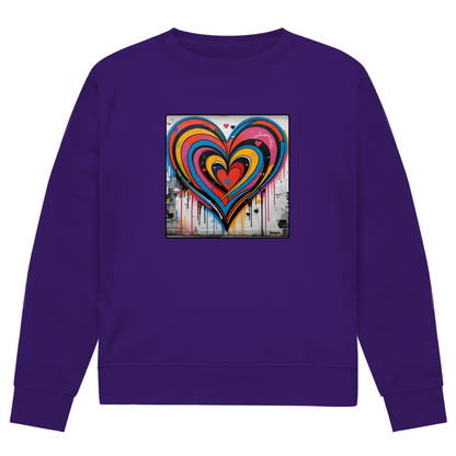Herren Premium Bio Sweatshirt Heartcore