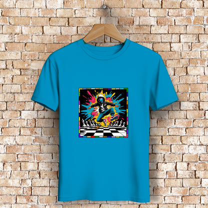 Herren Premium Bio T-Shirt Chess Splash