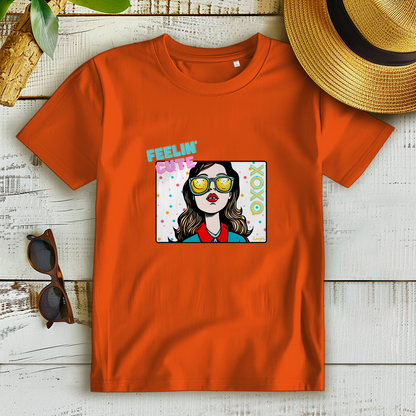 Damen Premium Bio T-Shirt Feelin´Cute