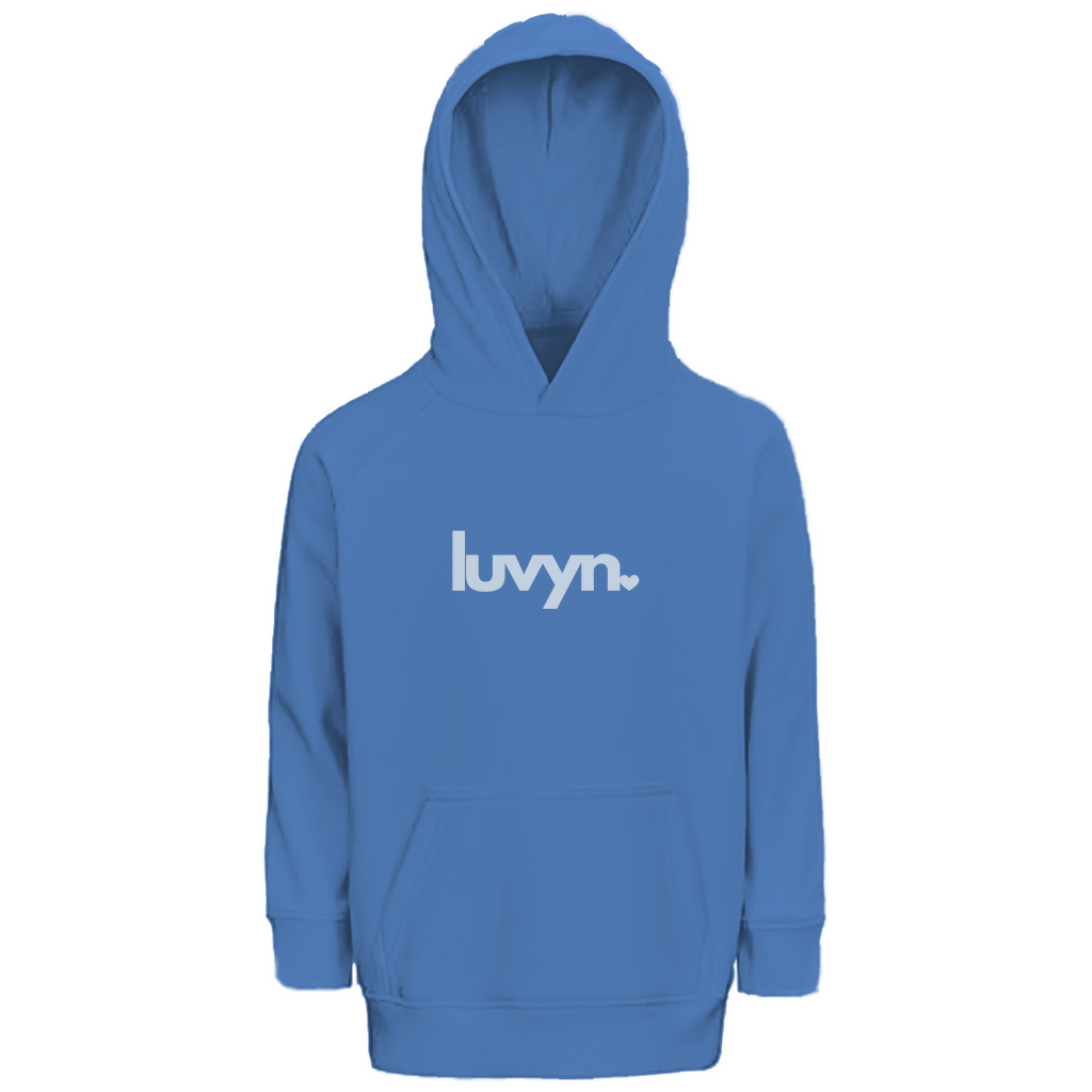 Kinder Premium Bio Hoodie LUVYN BLUE