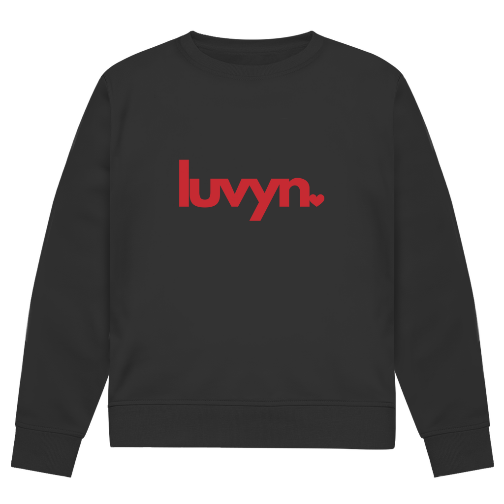 Herren Premium Bio Sweatshirt LUVYN RED