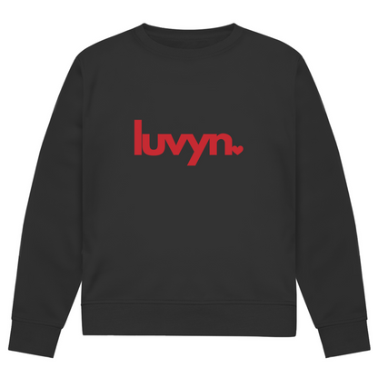 Herren Premium Bio Sweatshirt LUVYN RED