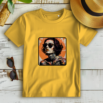 Damen Premium Bio T-Shirt Inkfluence