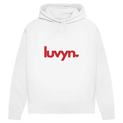 Damen Premium Bio Hoodie LUVYN RED