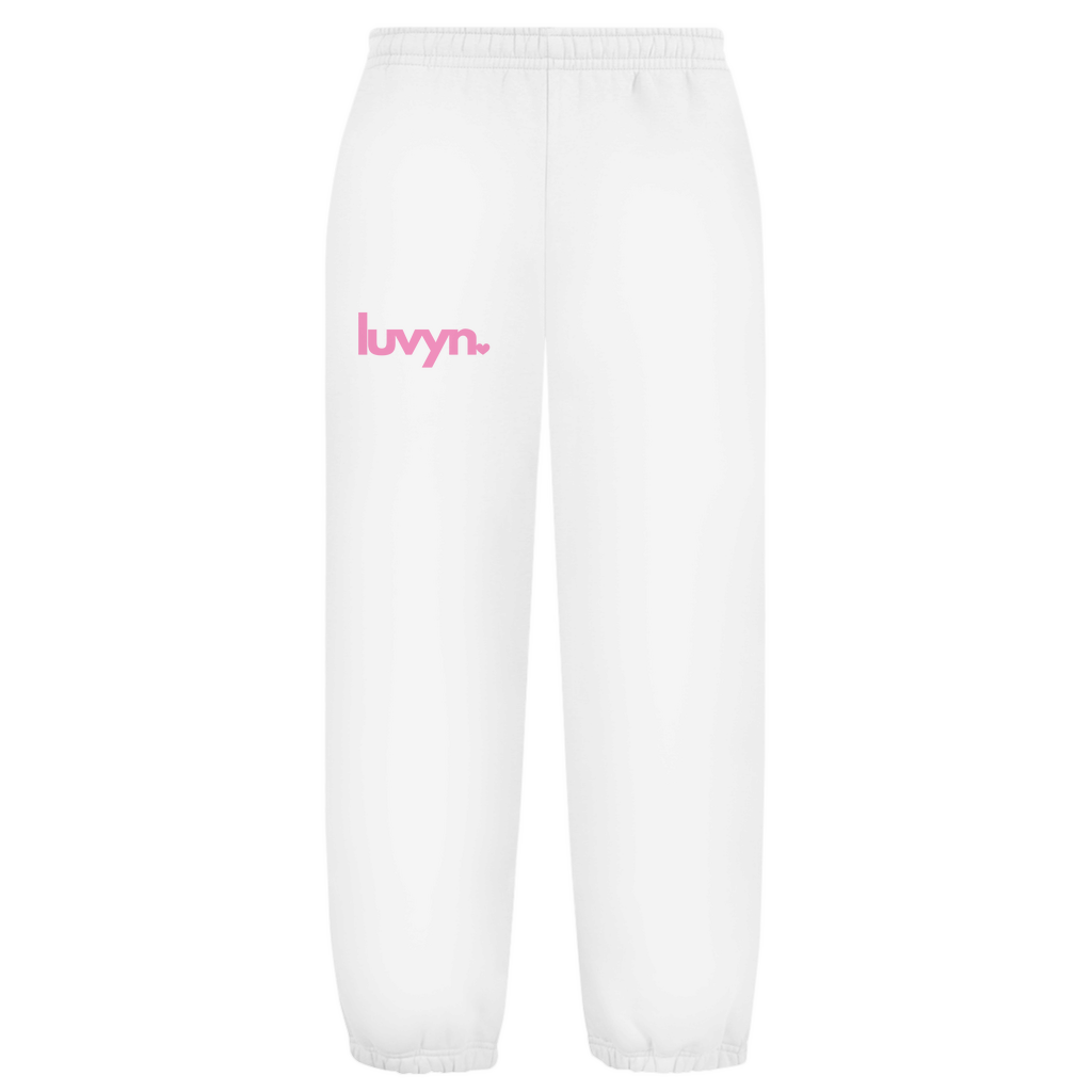 Oversize Fluffy Sweatpants LUVYN PINK