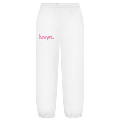 Oversize Fluffy Sweatpants LUVYN PINK