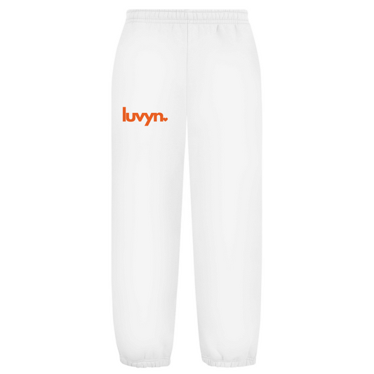 Oversize Fluffy Sweatpants LUVYN ORANGE