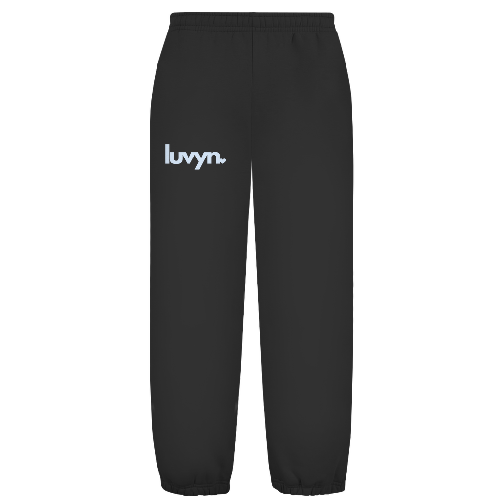 Oversize Fluffy Sweatpants LUVYN BLUE