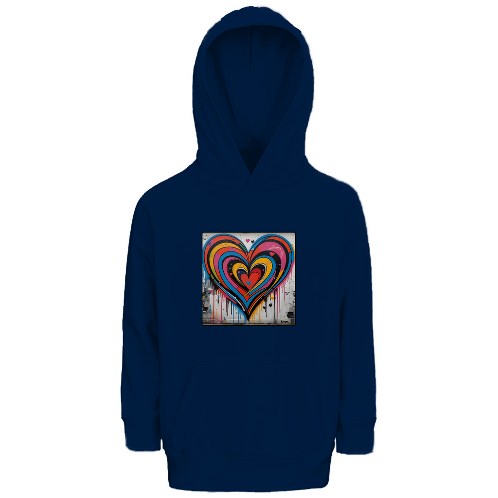 Kinder Premium Bio Hoodie Heartcore