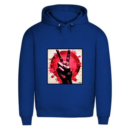 Herren Premium Bio Hoodie Piece of Peace