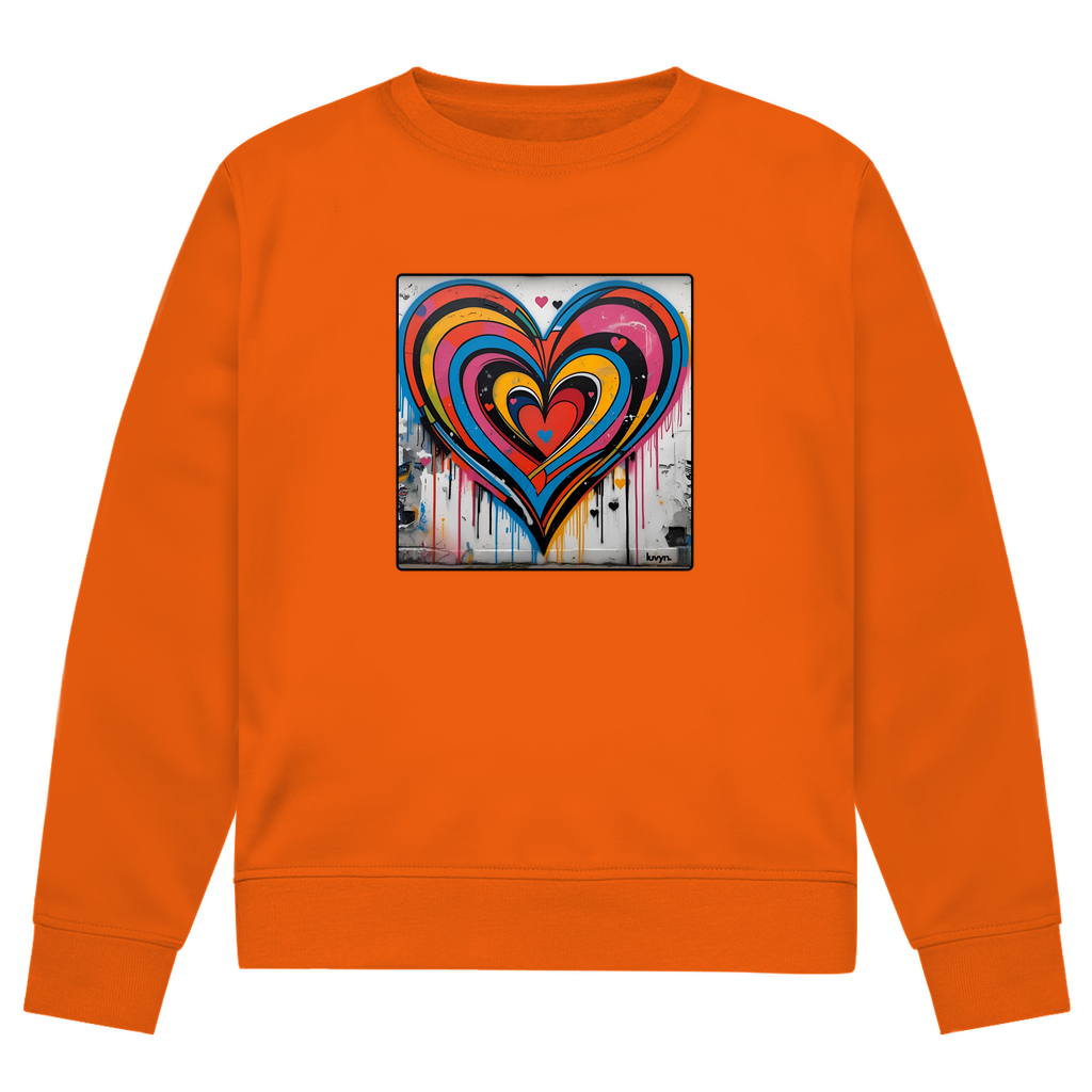 Herren Premium Bio Sweatshirt Heartcore