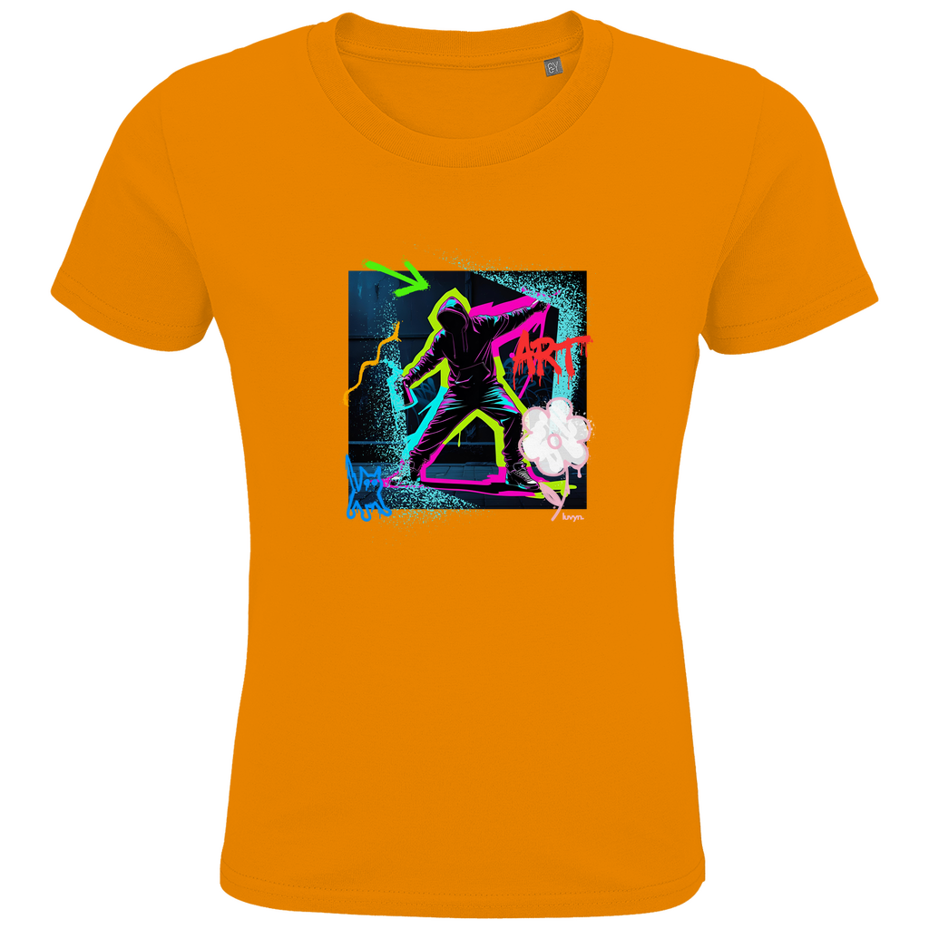 Kids Premium Bio T-Shirt Graffiti Guy