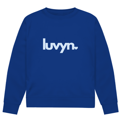Herren Premium Bio Sweatshirt LUVYN BLUE