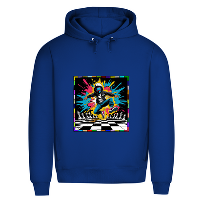 Herren Premium Bio Hoodie Chess Splash
