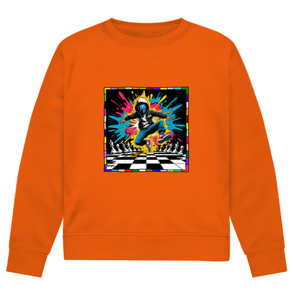 Herren Premium Bio Sweatshirt Chess Splash