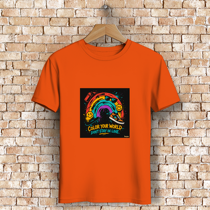 Herren Premium Bio T-Shirt Color Your World