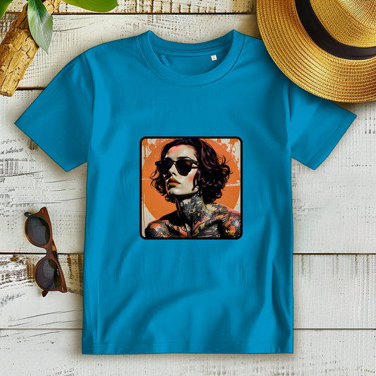 Damen Premium Bio T-Shirt Inkfluence