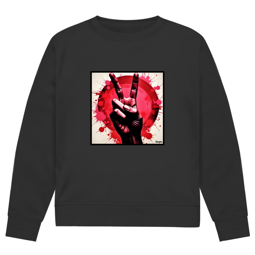 Herren Premium Bio Sweatshirt Piece of Peace