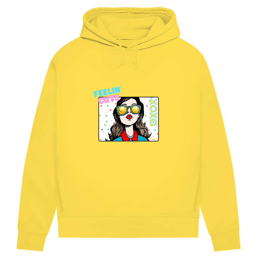 Damen Premium Bio Hoodie Feelin´Cute