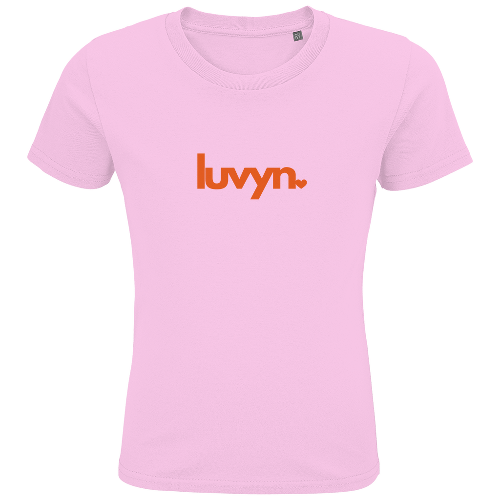 Kids Premium Bio T-Shirt LUVYN ORANGE