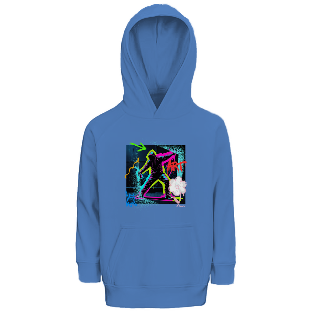 Kinder Premium Bio Hoodie Graffiti Guy