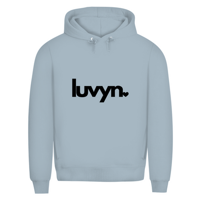 Herren Premium Bio Hoodie LUVYN BLACK