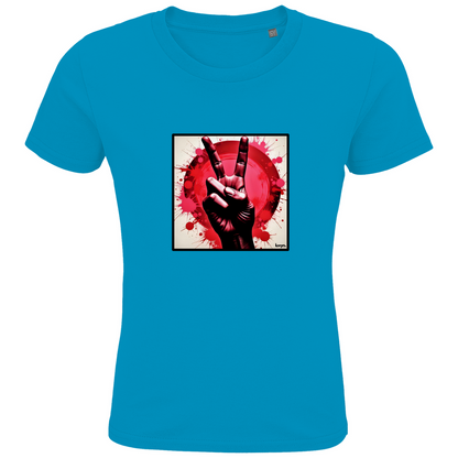 Kids Premium Bio T-Shirt Neon Piece of Peace