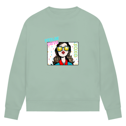 Damen Premium Bio Sweatshirt Feelin´Cute