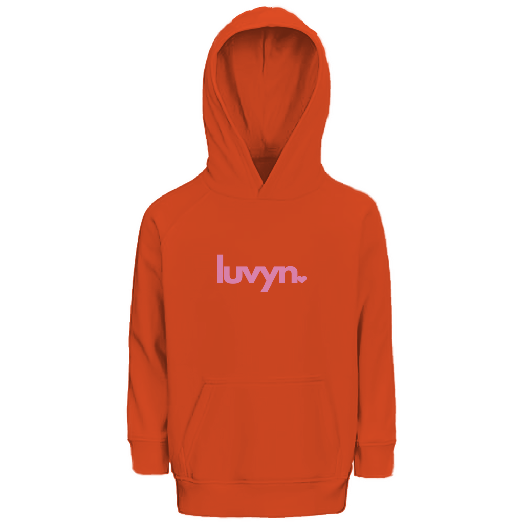 Kinder Premium Bio Hoodie LUVYN PINK