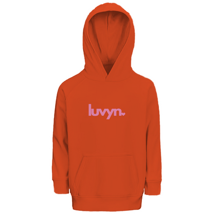 Kinder Premium Bio Hoodie LUVYN PINK