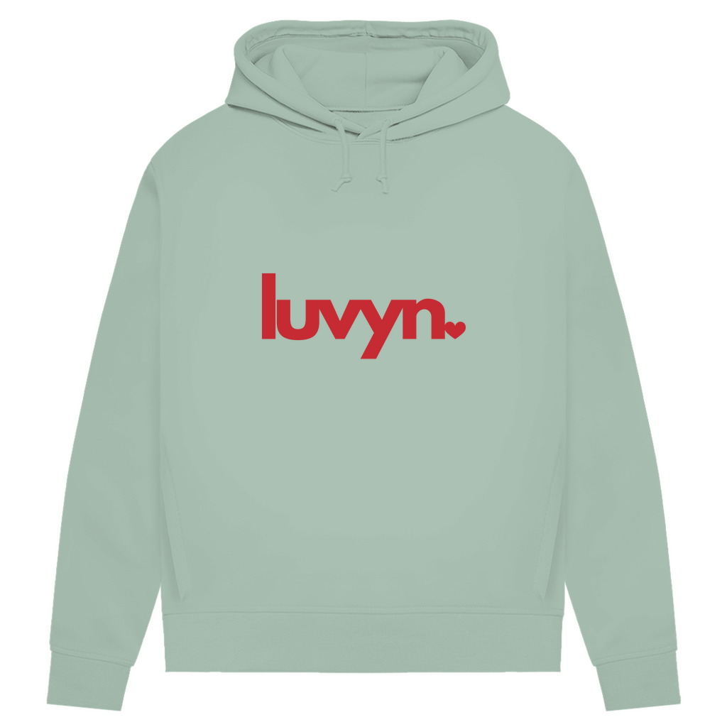 Damen Premium Bio Hoodie LUVYN RED